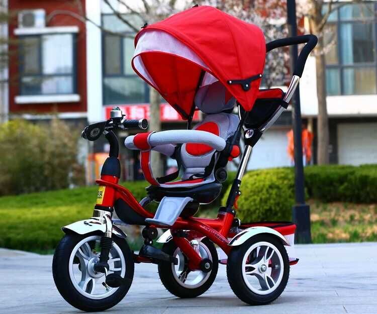 High Quality Rotating Tricycle Trolley Baby Infant Bicycle