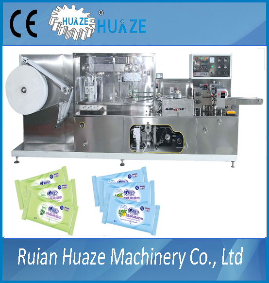 Single Piece Wet Tissue Packing Machine