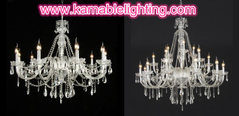 Hotel Lobby Crystal Chandelier Decoration Light (W6310-10)