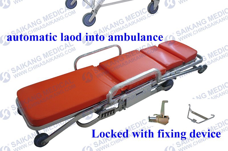 Skb039 (E) Ambulance Emergency Rescue Stretcher Trolley