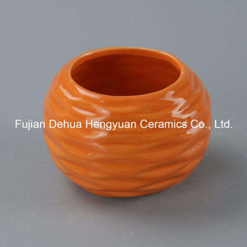 Household Decoration Color Ceramic Flower Pots, Color Ceramic Jar (home decoration)