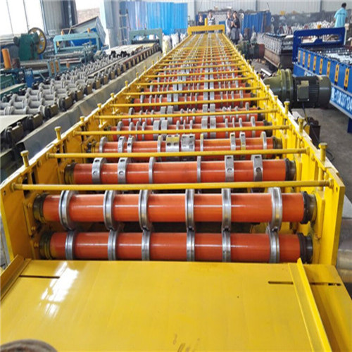 Plate Steel Deck Floor Forming Machine