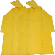 PVC/Polyester Workwear Rain Coat Fashion Design Waterproof