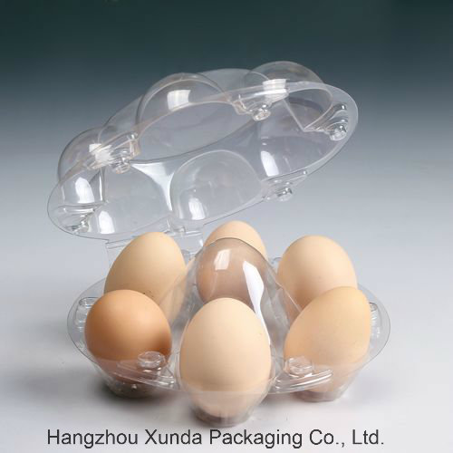 Round Plastic Tray 6 Compartment