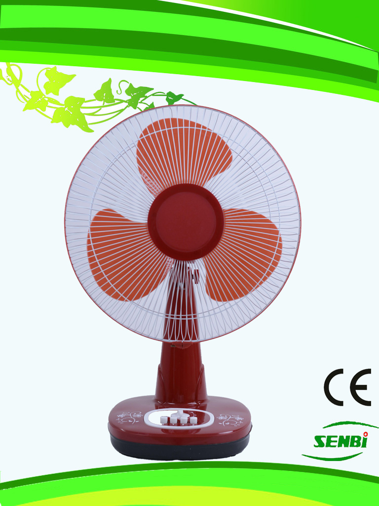 16 Inches 110V Colorful Table Fan Desk Fan (SB-T-DC40O)