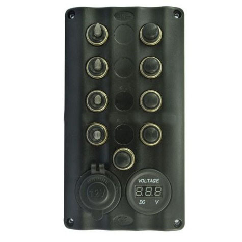 2-8way Marine 12V LED Rocker Switches for Switch Panels