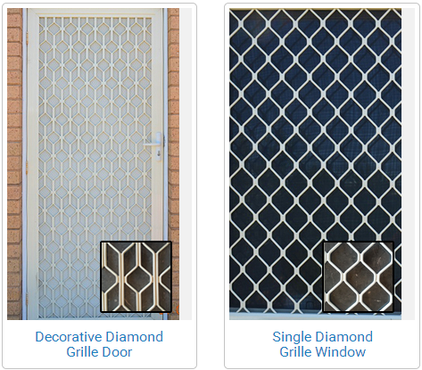 Secure Metallic Steel Grille Doors