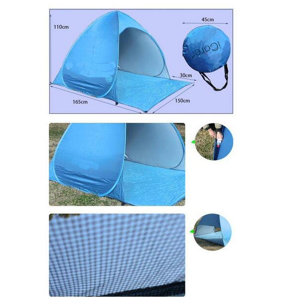 Pop up Instant Portable Outdoors Beacht Sun Shelter Tent