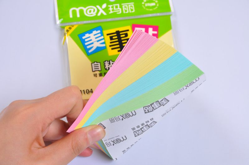 76*76mm 4 Colors Mixedsticky Notes