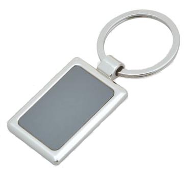 Round Key Ring, Blank Keychain Without Logos (GZHY-KA-019)