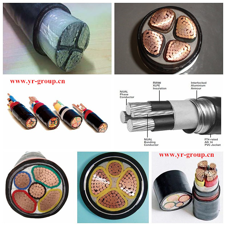 0.6/1kv XLPE Insulated PVC Sheathed Electric Power Cable