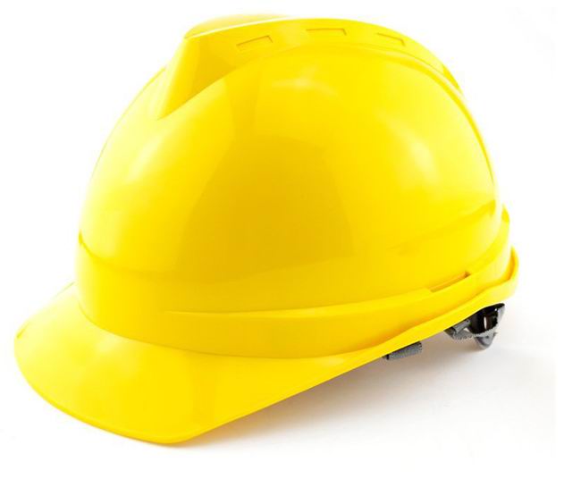 Yellow Fashion Hard Hat Safety Helmet with Ce