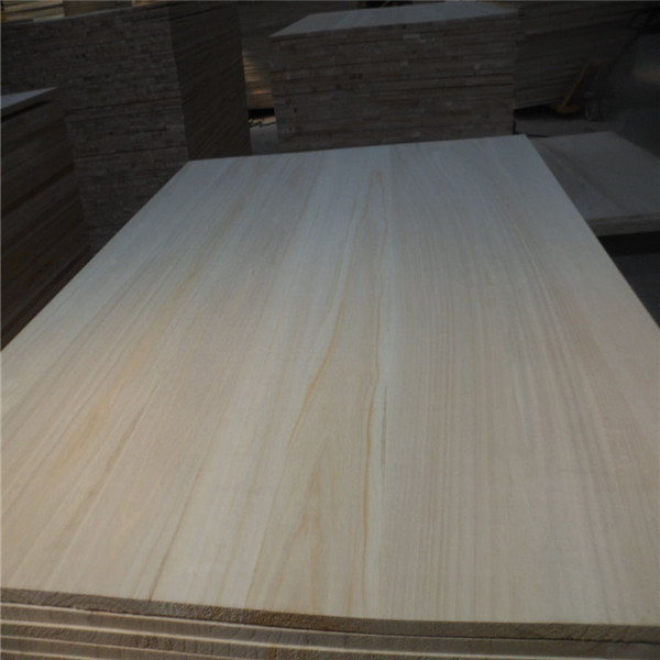 Paulownia Laminated Panel Bleached