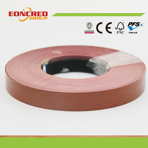 Wood Grain PVC Edge Banding for MDF/Plywood Baord Furniture