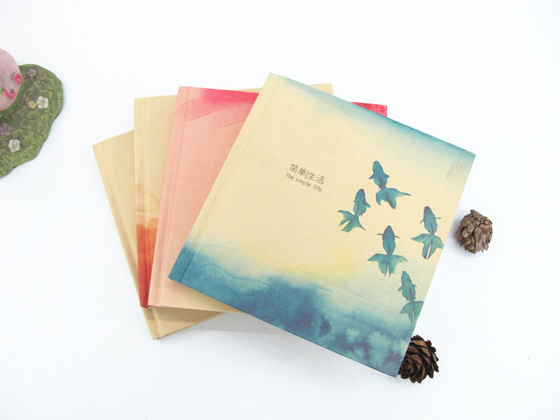 Eco-Friendly Paper Square Hardcover Notebook in Stock (NP-Y-A0012)