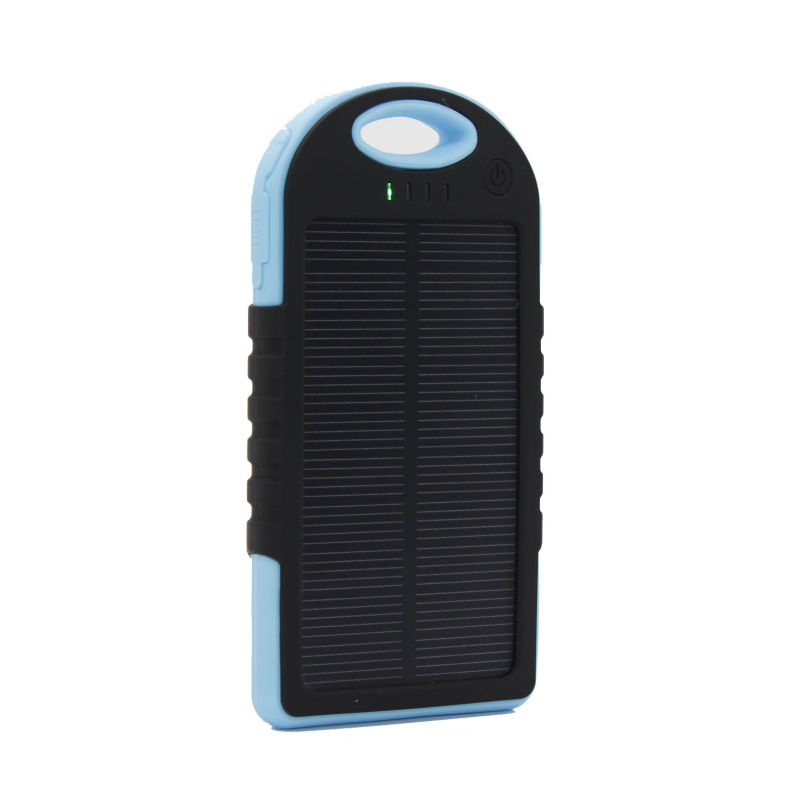 Li Ion Polymer Battery Solar Charger 10000mAh for Summer Outdoors Usage