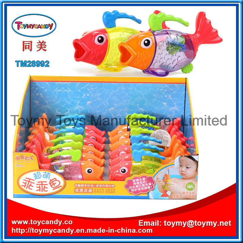 2016 Summer colorful Happy Fuuny Baby Fish Bath Toy