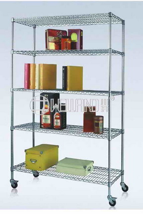 5 Tiers Storage Rack Commercial Grade, Metal Racks Shelving