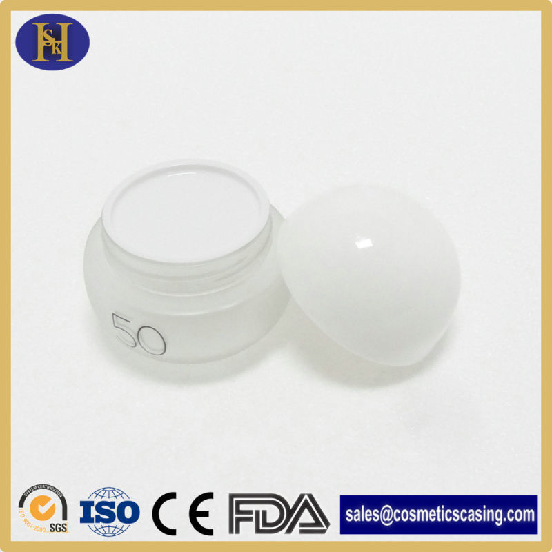 PS Jar Face Cream Container Cosmetic Round Packaging