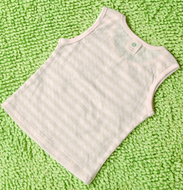 Comfortable 100% Organic Cotton Baby Vest