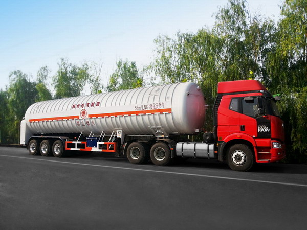 China Tank Semi-Trailer for Cryogenic LNG