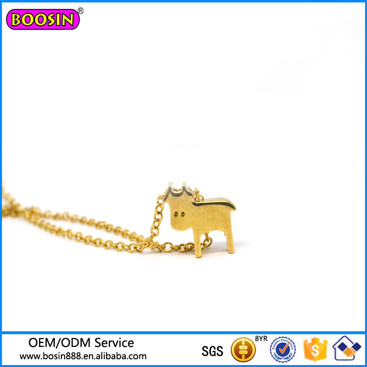 Factory Price Metal Alloy Charm Fashion Jewelry Necklace #P106