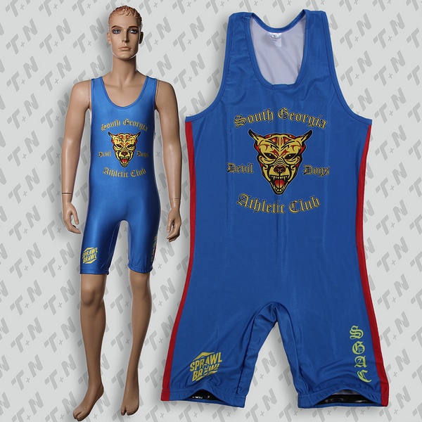 Custom Made Sublimated Wrestling Singlets