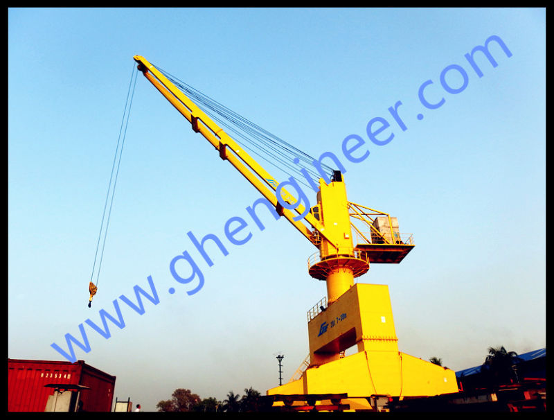 Rail Mounted Mobile Hydraulic Port Crane