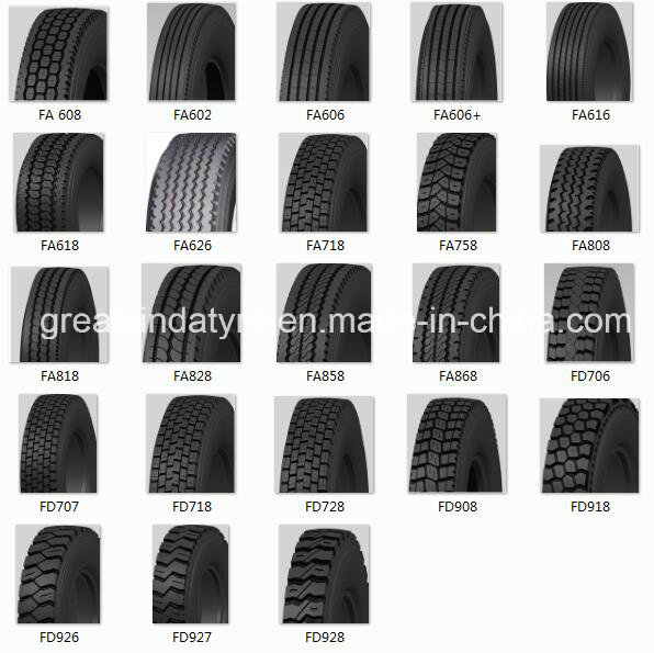 315/80R22.5 385/65R22.5 Frideric Brand Radial Tyre for Truck