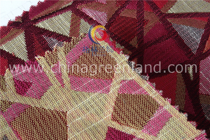 100%Cotton Bright Silk Jacquard Fabric for Garment Textile (GLLML060)