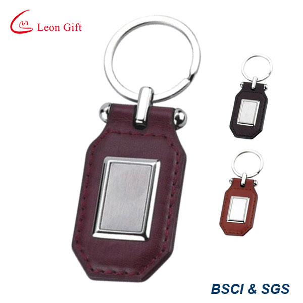 Free Sample PU Leather Key Ring