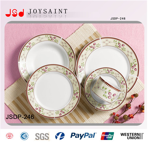 High Quality 18PCS Porcelain Dinner Set