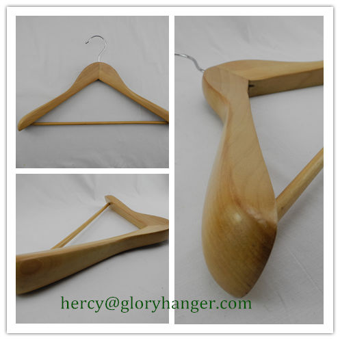 Deluxe Coat Hanger for Garment Clothing Display