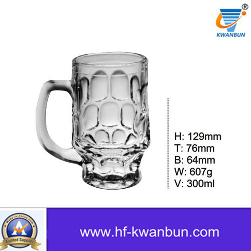 Drinking Glass Beer Mug with High Quality Glass Tumbler Kb-Hn0323