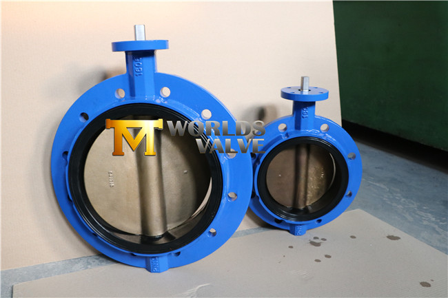 Monoflange Butterfly Valve with Ce ISO Wras Approved