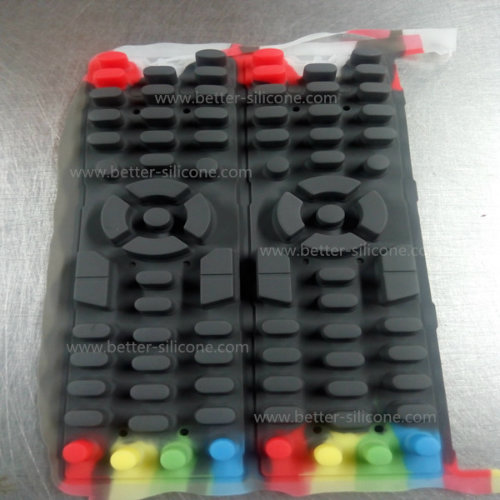 Custom Remote Control Silicone Rubber Buttons