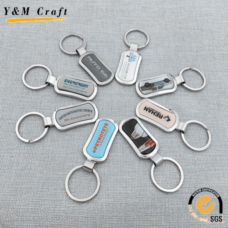 New Design Promotional Gift Metal Revolving Key Chain (Y02633)