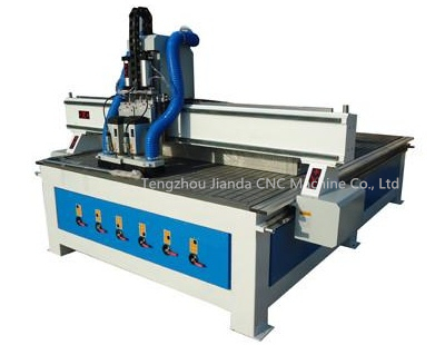 Hot Sale Double Spindle CNC Router with Tool Changer