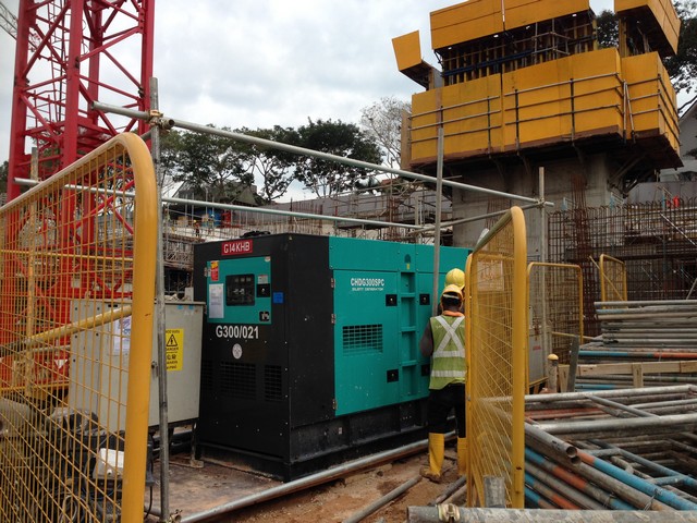 Cummins Soundproof Diesel Generator Set (UC360E)