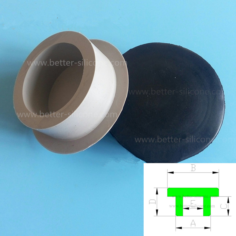 Molded EPDM Silicone Rubber Bath Sink Plug Stopper