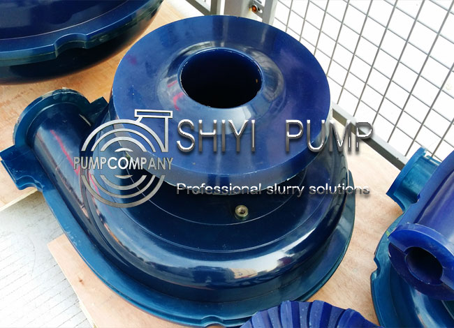 Polyurethane Centrifugal Spare Part in Mineral Processing