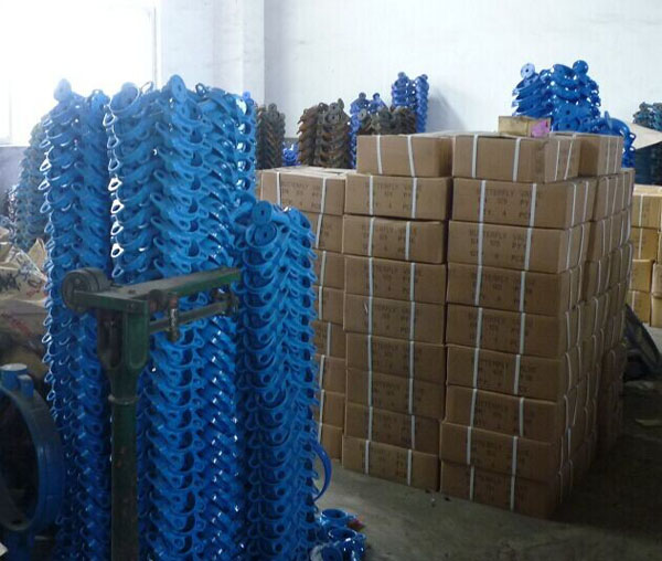 Wafer Type Hand Bar Butterfly Valve