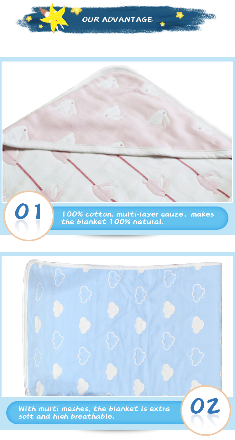 100% Cotton Baby Crib Sheets
