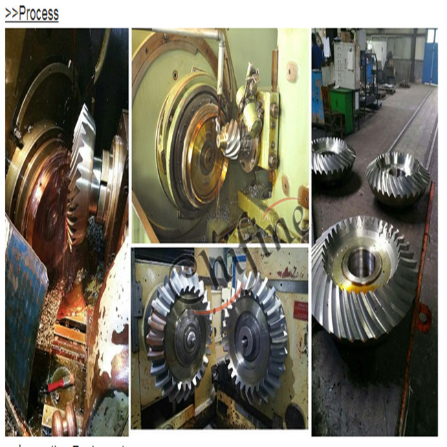 Casting C45 Bevel Gear Used for Machinery