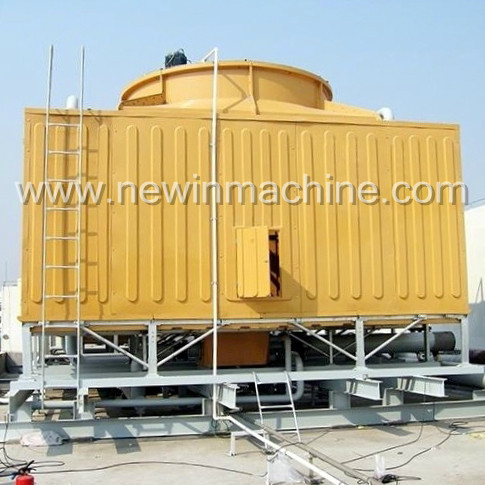 Fiberglass Cross Flow Square Cooling Tower for Air Conditioning Industry