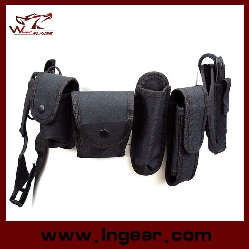 Nylon Tactical Belt Combat Security Duty Belt for Police Belt