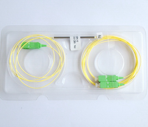 ABS Box Type Fbt Coupler 1: 2 with Connector Fiber Coupler PLC Coupler