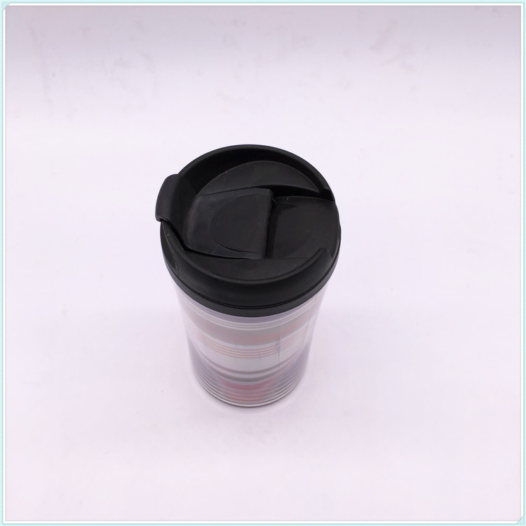 Food Grade PP Plastic Coffee Cup with Lid BPA Free