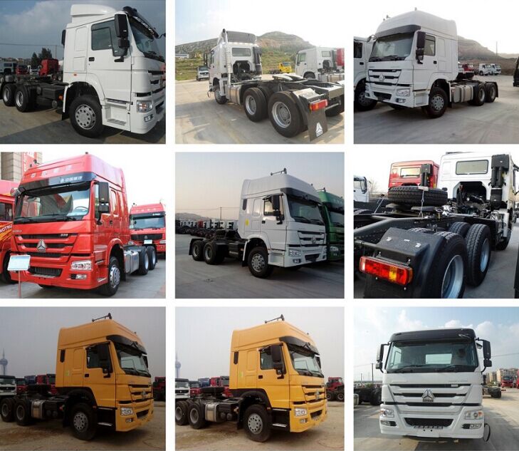 Heavy Duty Sinotruk Sino Truck HOWO 371HP Tractor Trucks 30tons for Pulling Trailer Use