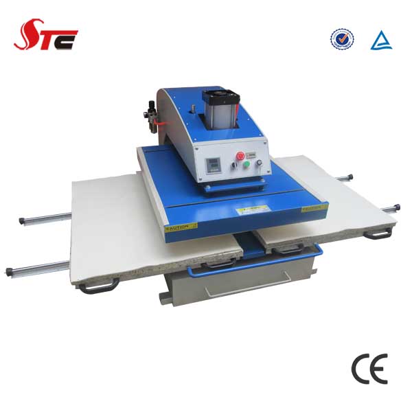 CE Approved 40X60cm Automatic Pneumatic Double Station Heat Press Machine